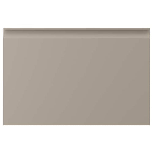 UPPLÖV - Drawer front, matt dark beige, 60x40 cm