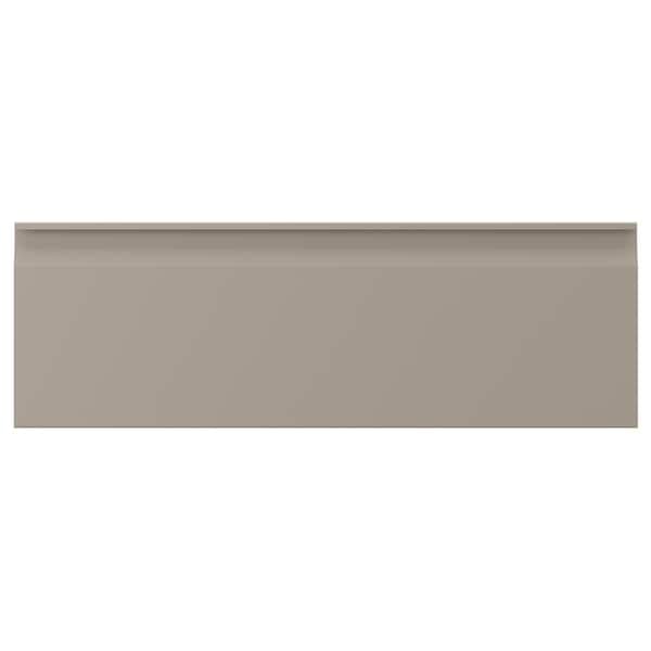 Ikea UPPLÖV - Drawer front, matt dark beige, 60x20 cm