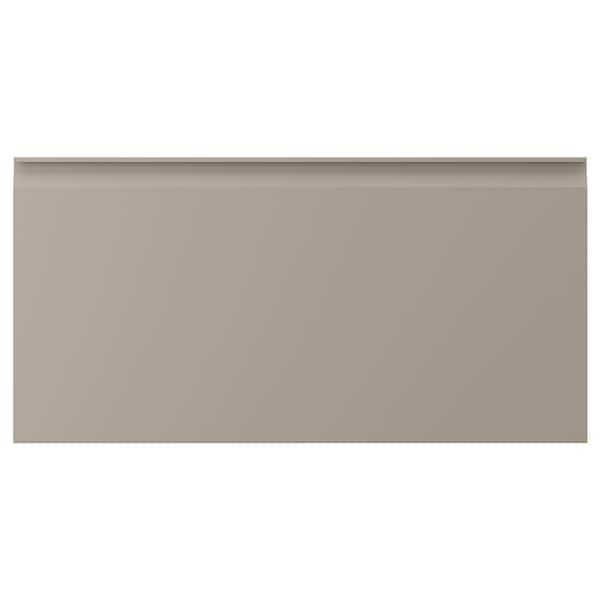 Ikea UPPLÖV - Drawer front, matt dark beige, 80x40 cm