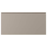 UPPLÖV drawer front, matt dark beige, 80x40 cm