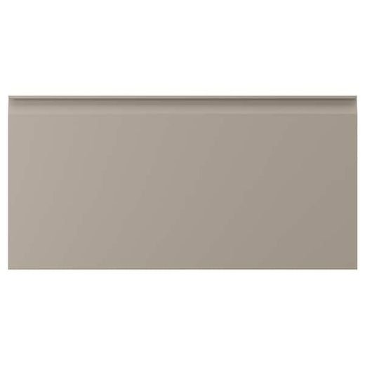 UPPLÖV drawer front, matt dark beige, 80x40 cm