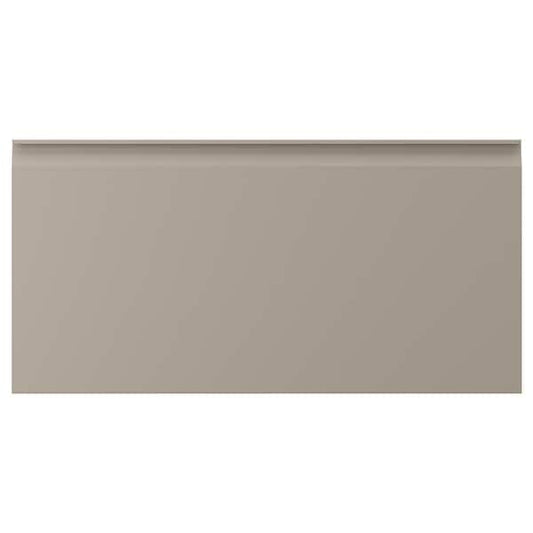 Ikea UPPLÖV - Drawer front, matt dark beige, 80x40 cm
