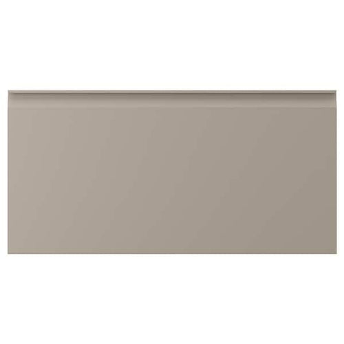UPPLÖV - Drawer front, matt dark beige, 80x40 cm