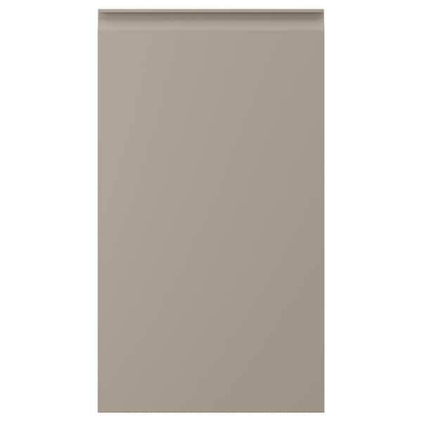 UPPLÖV - Front for dishwasher, matt dark beige, 45x80 cm - best price from Maltashopper.com 70470498