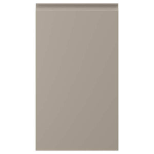 Ikea UPPLÖV - Front for dishwasher, matt dark beige, 45x80 cm