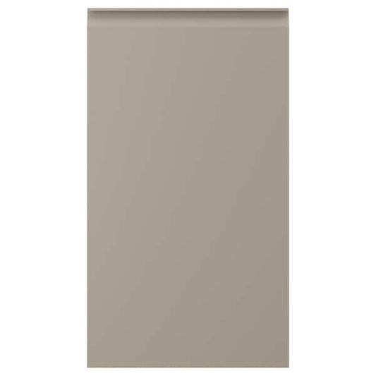 Ikea UPPLÖV - Front for dishwasher, matt dark beige, 45x80 cm