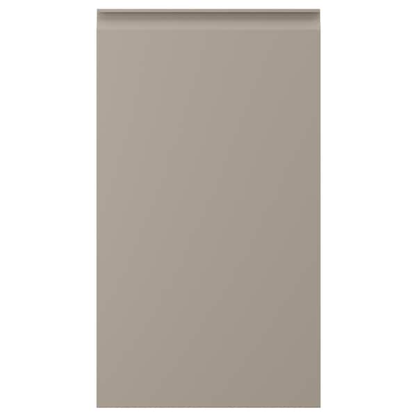 Ikea UPPLÖV - Front for dishwasher, matt dark beige, 45x80 cm