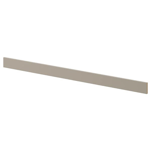 UPPLÖV - Deco strip, matt dark beige, 221x1 cm