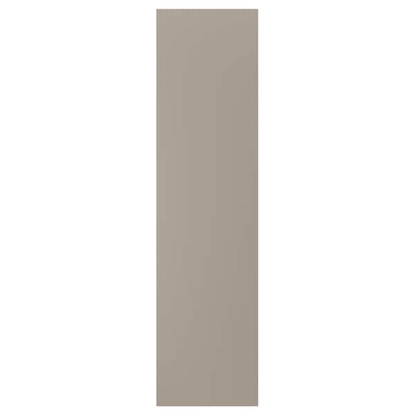 UPPLÖV - Cover panel, matt dark beige, 62x240 cm - best price from Maltashopper.com 20470467