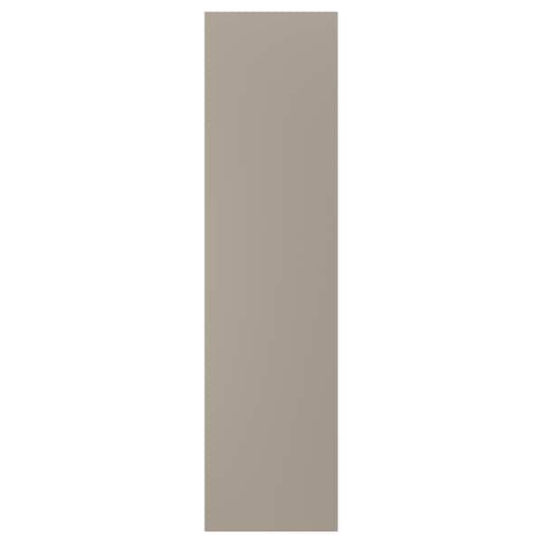 Ikea UPPLÖV - Cover panel, matt dark beige, 62x240 cm