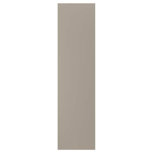 UPPLÖV - Cover panel, matt dark beige, 62x240 cm