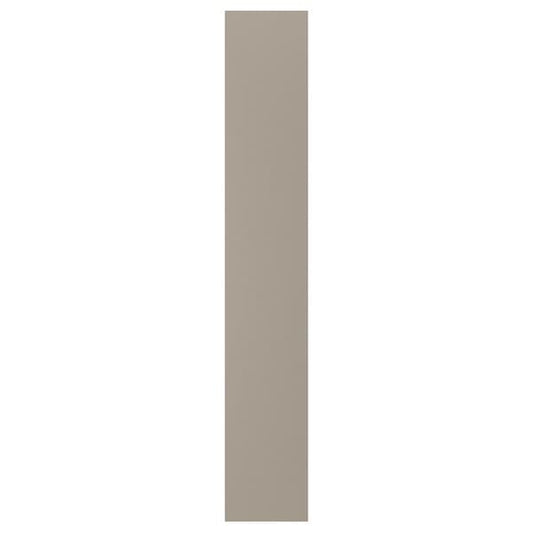 Ikea UPPLÖV - Cover panel, matt dark beige, 39x240 cm