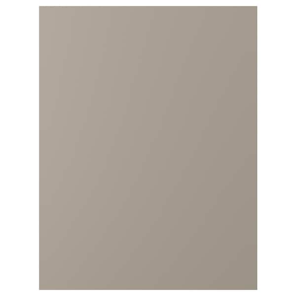 UPPLÖV - Cover panel, matt dark beige, 62x80 cm - best price from Maltashopper.com 00470468