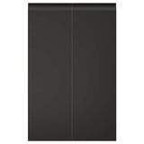 UPPLÖV 2-p door f corner base cabinet set, right-hand/matt anthracite, 25x80 cm