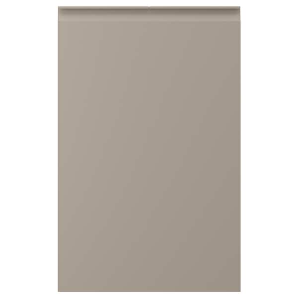 UPPLÖV - 2-p door f corner base cabinet set, left-hand/matt dark beige, 25x80 cm - best price from Maltashopper.com 80470488