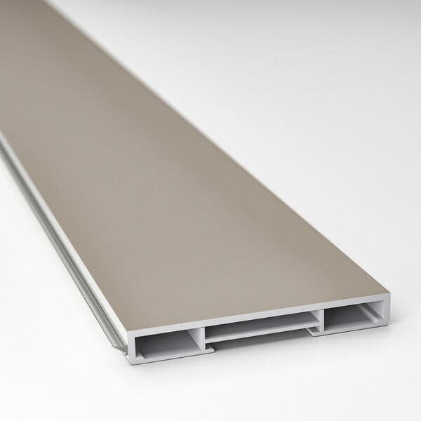 Ikea UPPLÖV - Plinth, matt dark beige, 220x8 cm