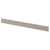 UPPLÖV plinth, matt dark beige, 220x8 cm