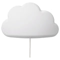 UPPLYST LED wall lamp, cloud white, 30x19x8 cm
