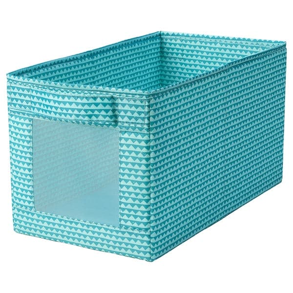 UPPRYMD - Box, turquoise, 25x44x25 cm - best price from Maltashopper.com 80462266