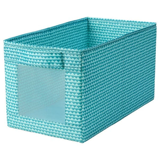 Ikea UPPRYMD - Box, turquoise, 25x44x25 cm