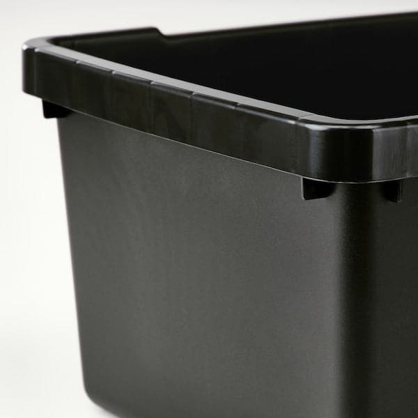 Ikea UPPSNOFSAD - Storage box, black, 25x17x12 cm/3.5 l