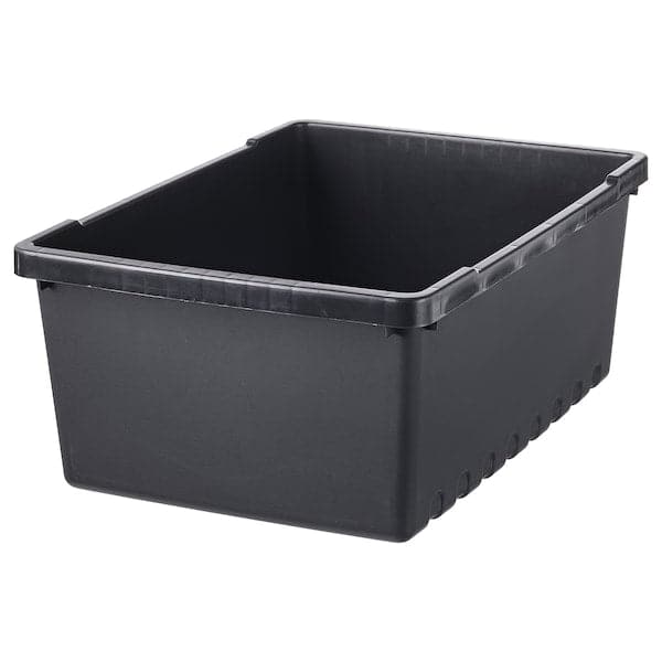 UPPSNOFSAD - Storage box, black, 35x25x14 cm/9 l - best price from Maltashopper.com 90440764