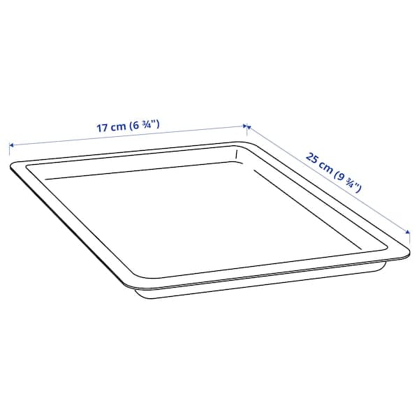 Ikea UPPSNOFSAD Lid - black 25x17 cm