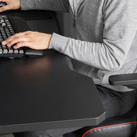 UPPSPEL / MATCHSPEL Gaming Desk and Chair - Black , - best price from Maltashopper.com 79437485