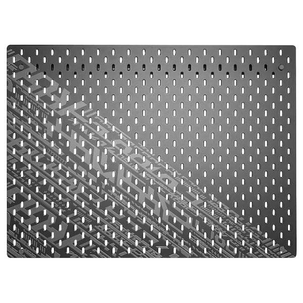 UPPSPEL - Pegboard, black, 76x56 cm