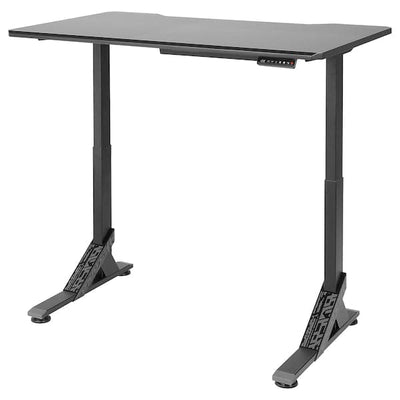 UPPSPEL Gaming desk, black, 140x80 cm , 140x80 cm - best price from Maltashopper.com 29430165