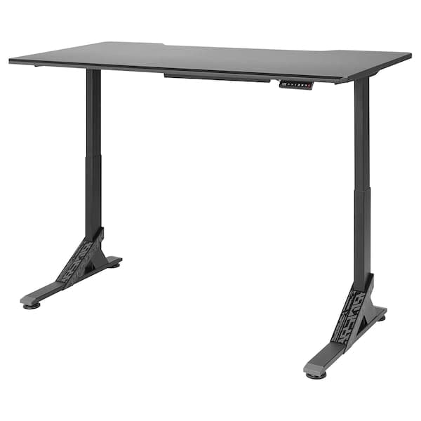 UPPSPEL Gaming desk - black 180x80 cm , 180x80 cm