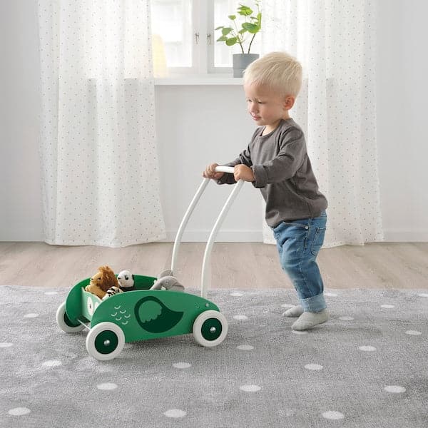 UPPSTÅ - Toddler walker, green - best price from Maltashopper.com 10513896