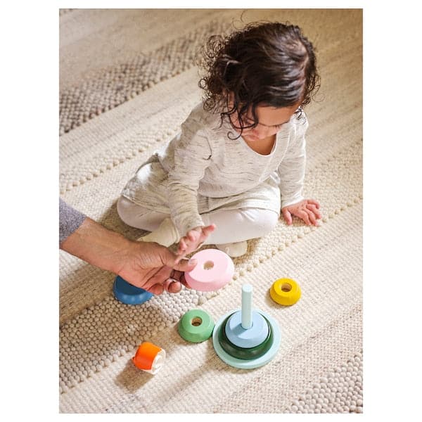 Ikea UPPSTÅ - Stacking rings, multicolour