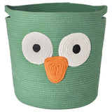 UPPSTÅ storage bag, braided/green, 35 cm