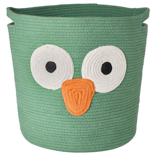 Ikea UPPSTÅ - Storage bag, braided/green, 35 cm