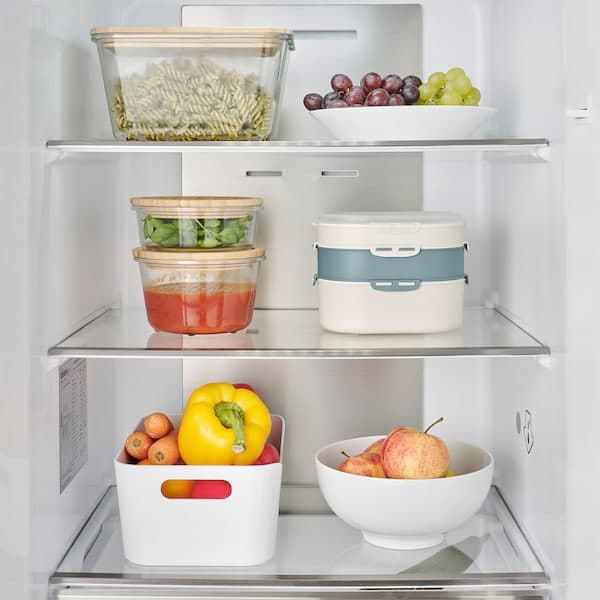 Ikea UTBJUDA - Add-on unit f stackable lunch box, for dry food grey-turquoise, 0.3 l