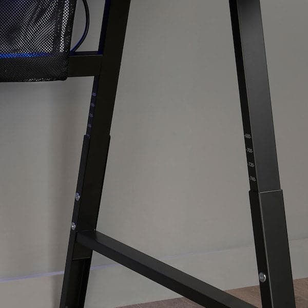 Ikea UTESPELARE / HELMER Desk, chair and chest of drawers - black ,
