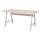 UTESPELARE - UTESPELARE Gaming desk, ash effect/grey, 160x80 cm