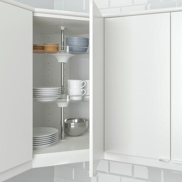 UTRUSTA - Wall corner cabinet carousel
