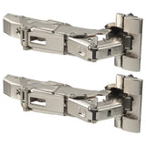 UTRUSTA hinge w b-in damper for kitchen, 153 °, 2 pack