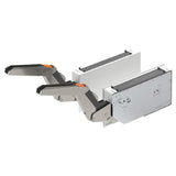UTRUSTA hinge w damper for horizontal door, white, 80.0x40.0 cm, 2 pack
