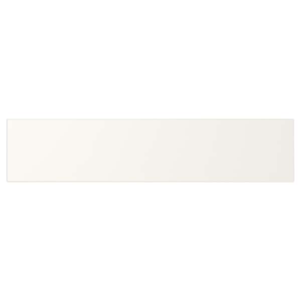 UTRUSTA - Drawer front, low, white, 40 cm - best price from Maltashopper.com 80221451