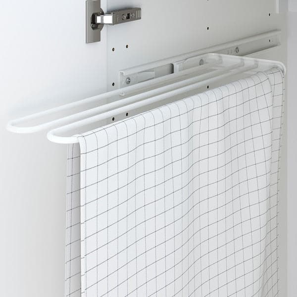 UTRUSTA - Towel rail, white, 16 cm - best price from Maltashopper.com 50247216