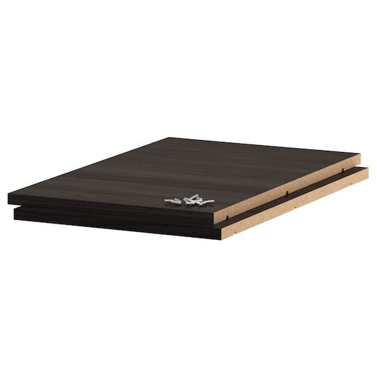 Ikea UTRUSTA - Shelf, wood effect black, 40x60 cm