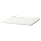 UTRUSTA fixed ventilated shelf, white, 60x60 cm