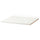 UTRUSTA - UTRUSTA Fixed ventilated shelf, white, 60x60 cm