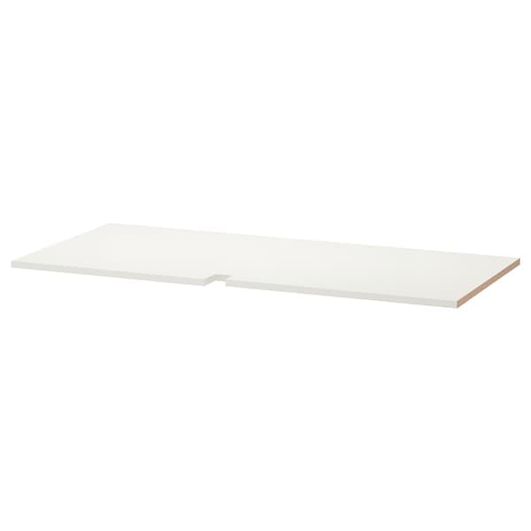 Ikea UTRUSTA - Shelf for corner base cabinet, white, 128 cm