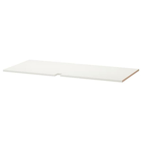 UTRUSTA - Shelf for corner base cabinet, white, 128 cm