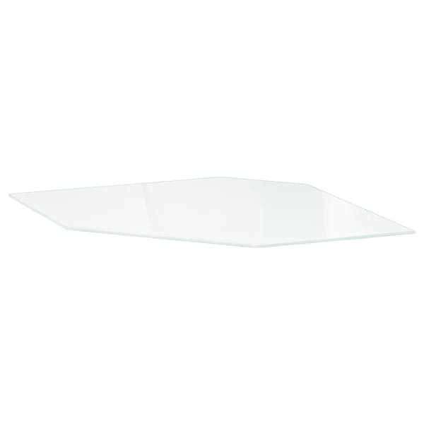 UTRUSTA - Shelf for corner wall cabinet, glass, 68 cm - best price from Maltashopper.com 80205663