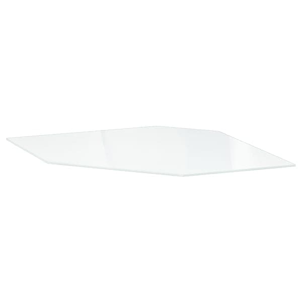 Ikea UTRUSTA - Shelf for corner wall cabinet, glass, 68 cm